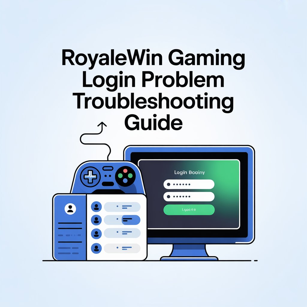 royalewin gaming login problems