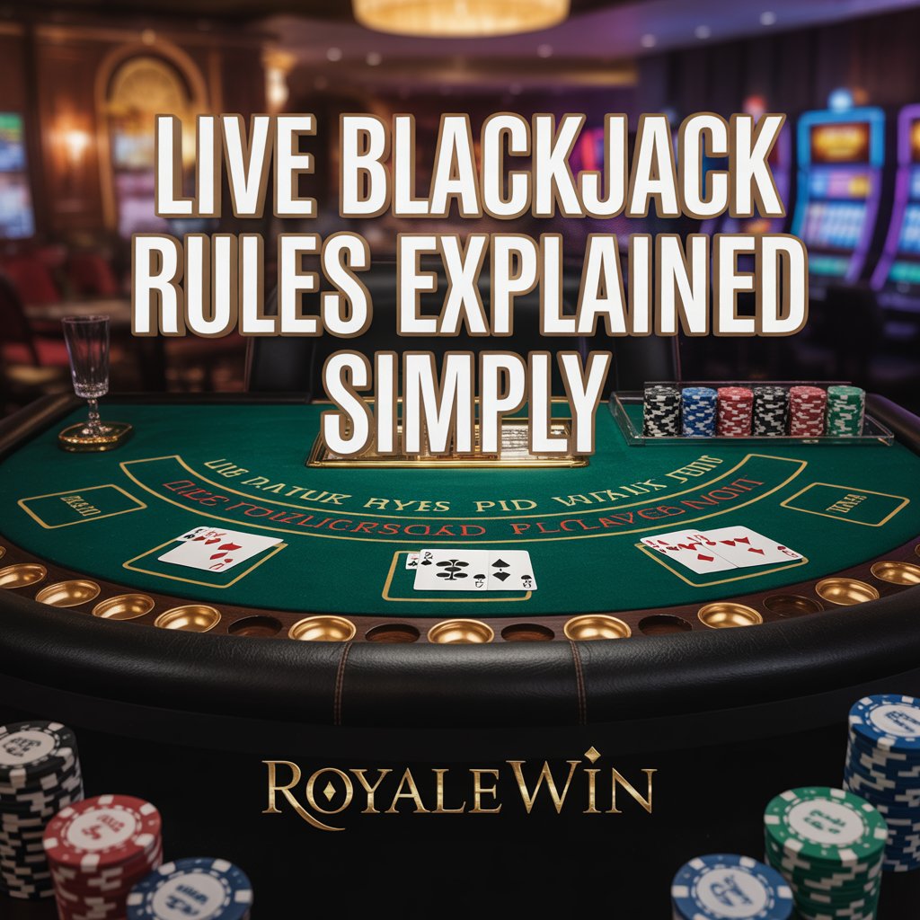 Online live blackjack walkthrough showing rules and strategy