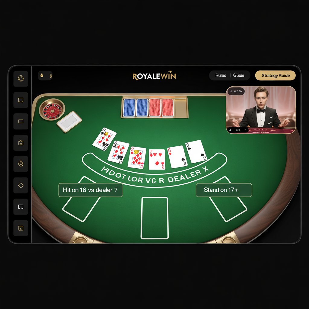 live blackjack at Royalewin Gaming