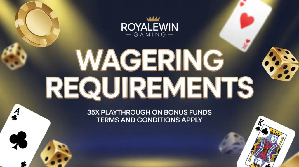 How Royalewin casino bonuses work with wagering requirements