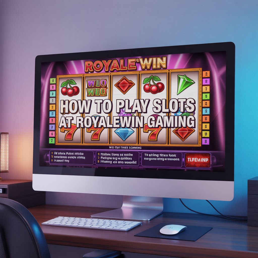 how to play slots at royalewin gaming
