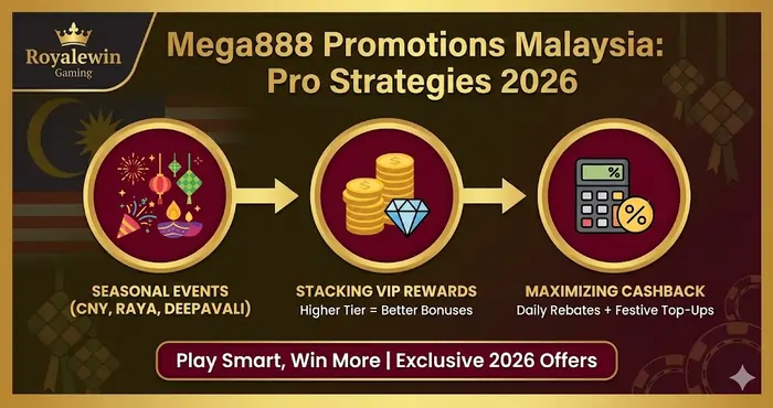 Royalewin Gaming Mega888 promotions Malaysia illustrating pro strategies