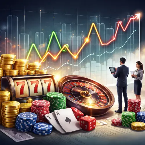 casino game volatility clustering