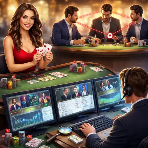 Collusion Detection in Live Dealer Games