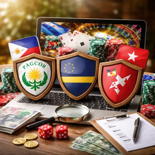 Malaysian online casino licensing, PAGCOR vs Curacao vs Isle of Man comparison