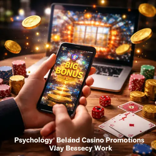 psychology behind casino promotions, casino promotions psychology, why casino bonuses work, gambling bonus psychology
