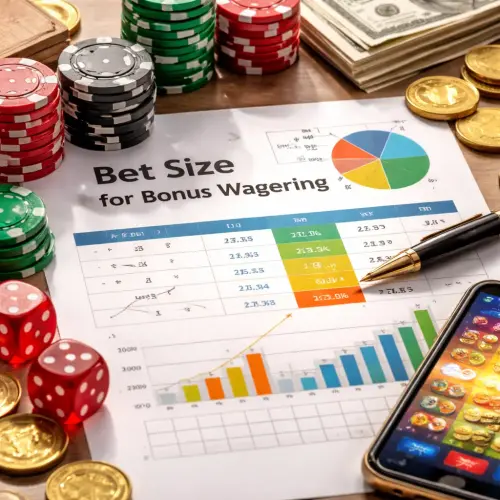 bet size for bonus wagering, bet sizing, bonus wagering strategy, wagering requirements