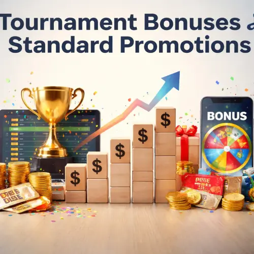 Tournament Bonuses vs. Standard Promotions ROI, tournament bonuses, standard promotions, ROI comparison