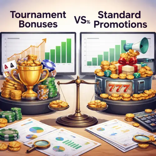 Tournament Bonuses vs. Standard Promotions